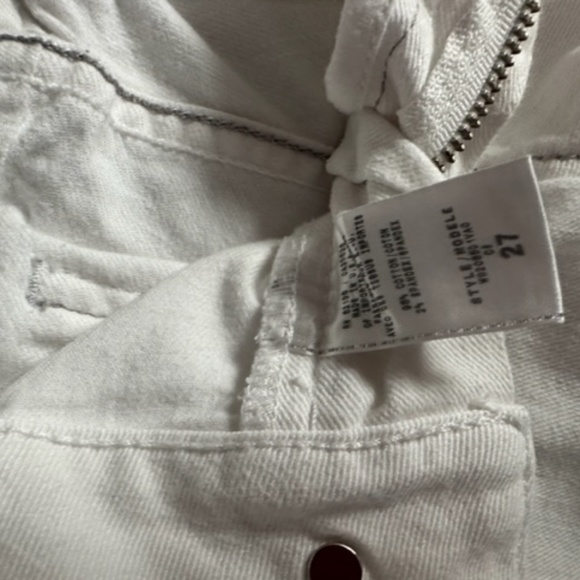 Guess premium daredevil skinny jeans size 27 WHITE - Picture 14 of 14